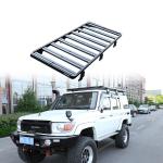 LC76 Universal Roof Rack Aluminum Alloy E-coat Powder Coat Finish Install