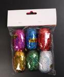 3.5 Inch PP Hologram Curling Egg Gift Wrap Ribbon Stripes Decoration
