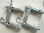 Hot Dip Galvanized Steel Wire Clamp / Cable Clamp With Custom Various Size