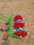 3 Rows Farming Tools Equipment 3 Wheels Vegetable Seed Sowing Machine