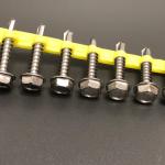 M5 X 38mm Auto Feed Screws Hex Flange Head Self Drilling Screw Bright Treatment