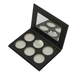 Wholesale 2.5mm Blank Eyeshadow Palette 6 Color Empty Eyeshadow Cases from china suppliers