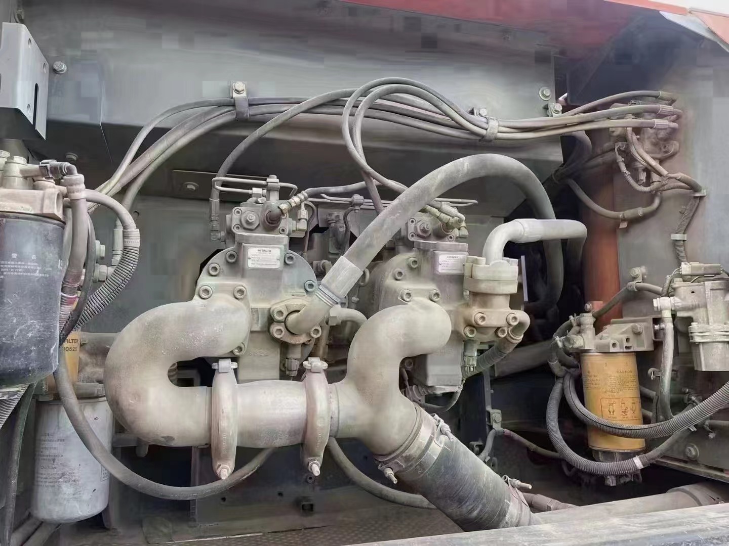Original Hydraulic Cylinder Second Hand ZX360 Excavator with and High Work Efficiency