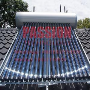 China 316 Stainelsss Steel 300L Solar Heating Glass Pipe Hotel Solar Water Heater on sale