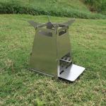 Metal Type Stainless Steel Portable Camping Grill Stove With Flame Safety Device