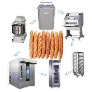 Wholesale Complete Set Industrial Bread Baking Machine Frozen French Baguette Production Line from china suppliers
