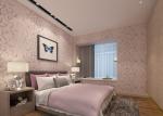 Embossed Light Pink Living Room Wallpaper with Washable Vinyl Material , CE ISO