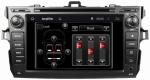 Ouchuangbo Auto GPS Stereo radio Toyota Corolla 2007-2011 Android 4.4 3G Wifi