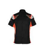 Custom Team Name Knit Fabric Sports Polo Shirts with Printing and Logo