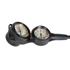 Wholesale ZTDIVE Brass Scuba Diving Gauges Shockproof case With Compass from china suppliers