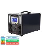 12V 24V Portable Power Station 1200W 1500W 120Ah Outdoor Solar Power Generator