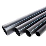Black PE100 HDPE Water Pipe SN8 200mm 300mm 400mm For Drainage System