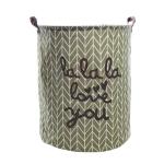 Foldable washing laundry clothes basket toy storage bag large box customizable