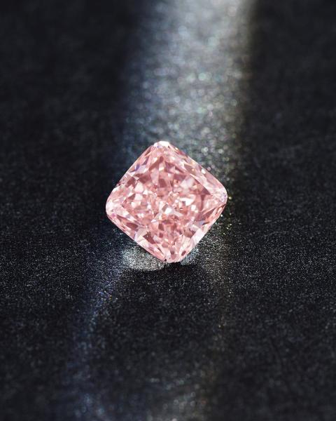 Loose CVD Lab Created Diamond Fancy Light Pink Synthetic Diamond 1.56ct IGI