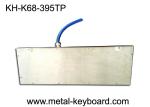Desktop Stainless Steel Industrial Keyboard with Touchpad , Metal Computer