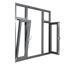Wholesale Customizable Aluminium Tilt And Turn Windows Soundproof With Insulated Glass from china suppliers