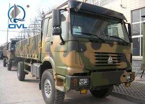 Wholesale Military 4 X 4 Heavy Cargo Trucks All Wheel Drive With EURO III Emission Standard ArmyGreen Colour from china suppliers