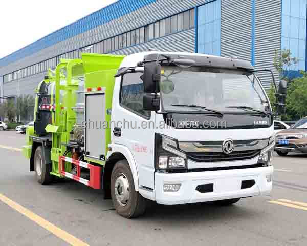 Pure Electric Intelligent Garbage Collection Vehicle with Waste Compaction and Effortless Unloading