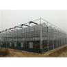 Buy cheap 4m Section Width Glass Greenhouse Kit , Greenhouse System For Fruit Seedlings from wholesalers