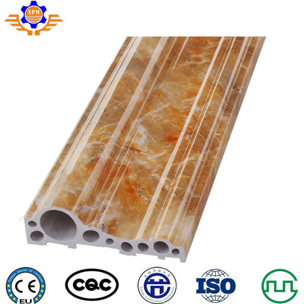 320Kg/HR PVC Artificial Marble Production Line SGS Plastic Profile Pvc Profile