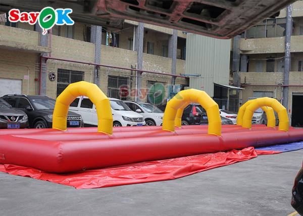 Outdoor Inflatable Slide Attractive Entertainment 20m Giant Inflatable Water