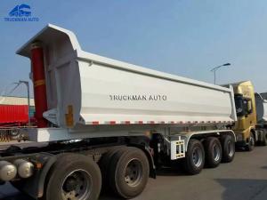 Wholesale U Shape 50000kg Semi Tipper Trailer With HYVA Lifting System from china suppliers