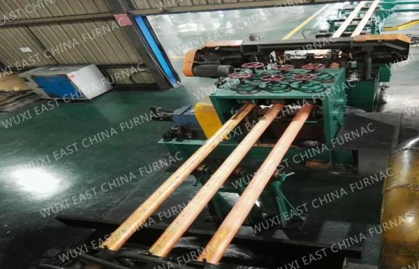 Continuous Lead Ingot Casting Machine 1200kw Smelting Furnace 10 Ton Brass Flat