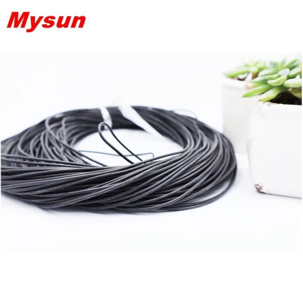 Red UL3223 Silicone Rubber Coated Wire , Flexible Rice Cooker Wire Weather