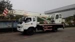 8 /12 /16 Tons Hydraulic Small Truck Crane , 10 Ton Crane Truck With Telecopic