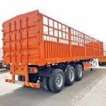 CIMC customized 3 Axles Transport Heavy Goods stainless steel Livestock