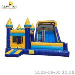 Commercial Blow Up Bounce House And Slide Combo 13x13ft Bouncy Castles For Kids