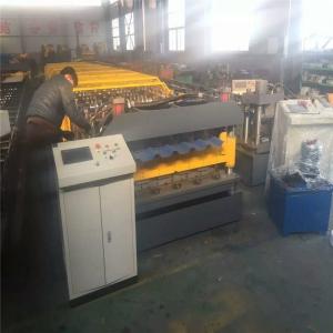 Wholesale Metal Corrugated And Trapezoid Roofing Sheet Roll Forming Machine , Roofing Tile Roll Forming Equipment from china suppliers