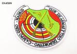 Aviation Club Clothing Embroidery Patches Heat Press Badge Embroidered Patches