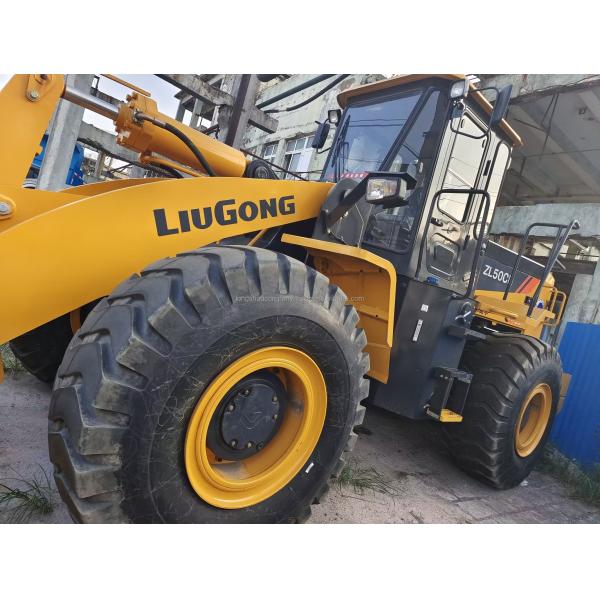 Front Loader Used LiuGongZL50CN with LongKing 833 855 856 Used Wheel Loaders in 2019