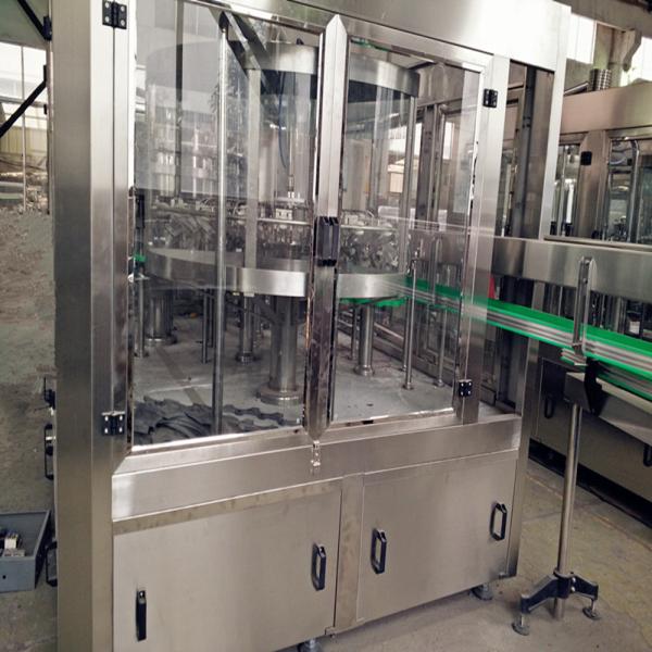 Mineral water production plant Filling Machine / bottle washing filling capping