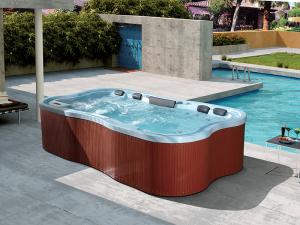 Wholesale Digital Outdoor SPA Bathtub With Underwater Coloful LED Light M-3219-D from china suppliers