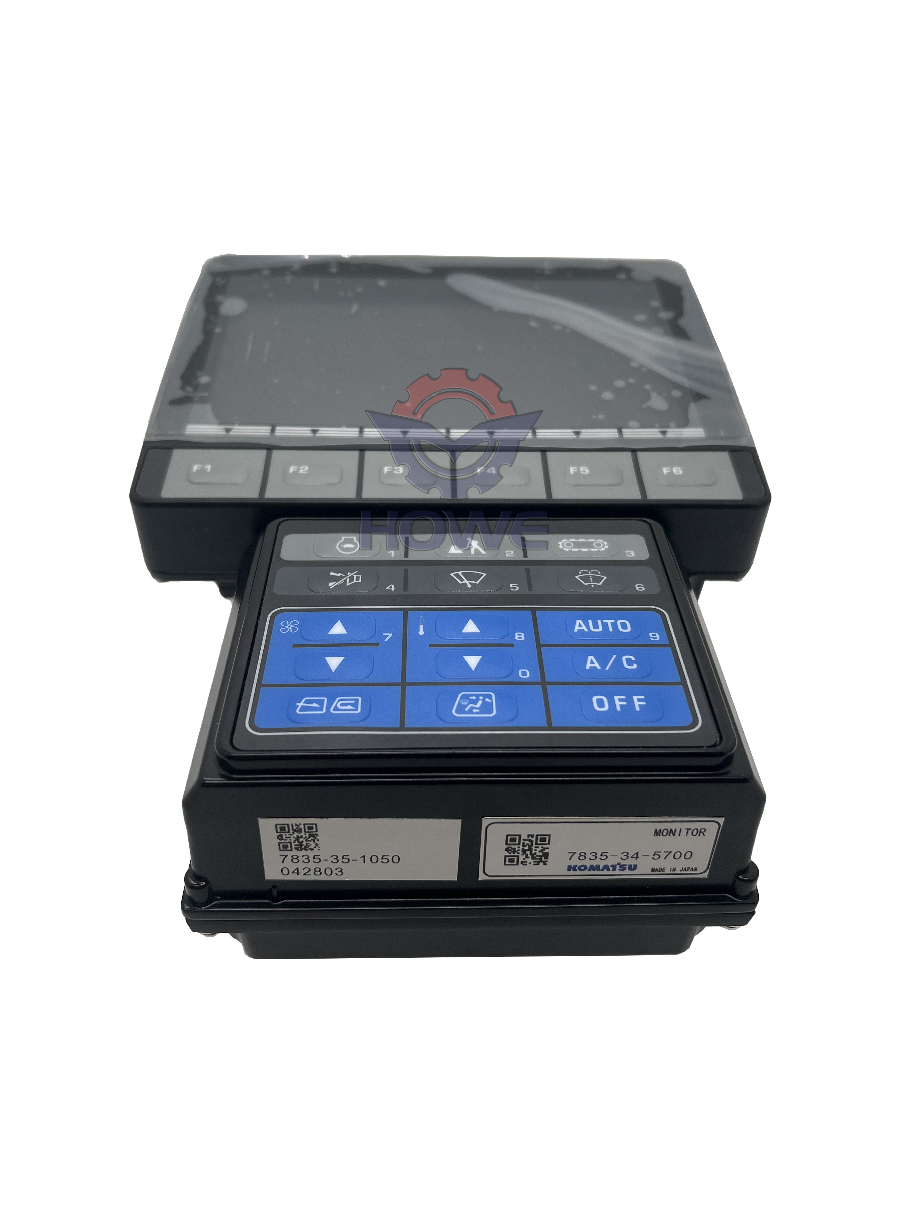 PC75-10MO and PC135-10MO Excavator Parts Monitor Display Panel 7835-34-5900 7835-34-5901