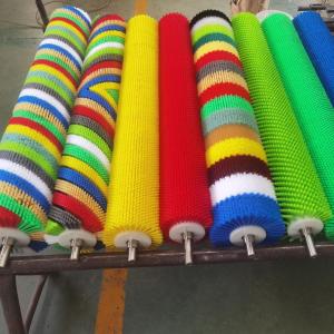 Wholesale Industrial Brush Roller Dust Cleaning Fruit Seafood Roller Brush Nylon Brush Wire from china suppliers