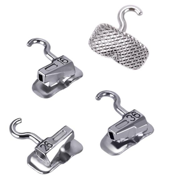 Smooth Orthodontic Buccal Tube 1st Molar SGL Bondable Tube With Sliding