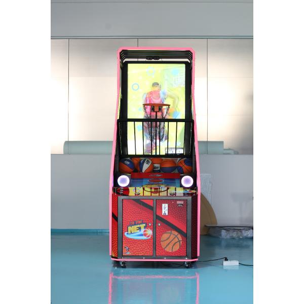 65 Inch LCD Arcade Street Basketball Shooting Game Machine
