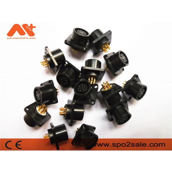 Medical Device Connectors AAMI Compatible ECG Socket 6 Pin