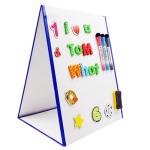 Tabletop Portable 16" X 12" Magnetic Dry Erase Whiteboard Perfect for Planning