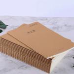 A5 / B5 Exercise Book Printing 40 Sheets Gold / Silver Hot Stamping