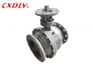 China LPG Gas Trunnion Ball Valve Mounted 900LB Side Entry Industrial on sale