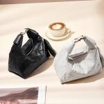 Women Shoulder Bags Tote Bag Candy ZIP Trendy 2024 Luxury Retro Genuine Leather