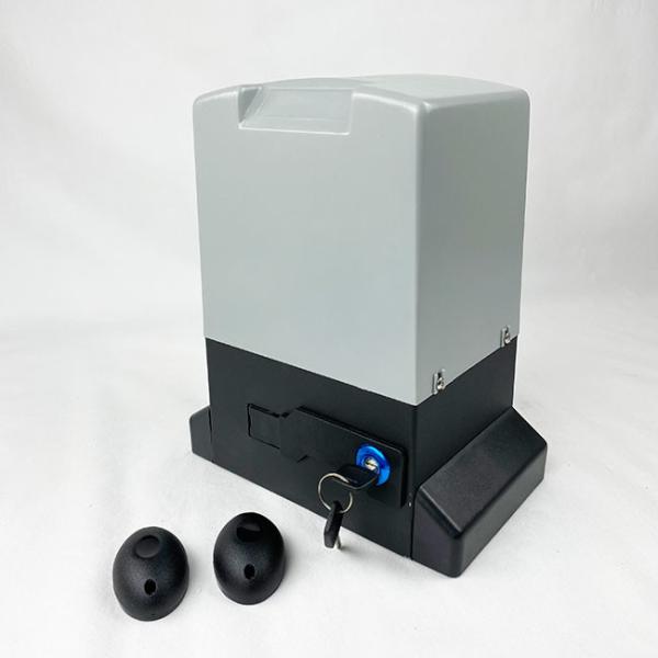 Waterproof AC Solar Slide Gate Operators 800kg White Adjustable Resistance Sensitivity