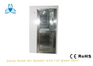 Wholesale 800W Blow Power Single Person Cleanroom Air Shower With 90 Degree Corner Doors from china suppliers