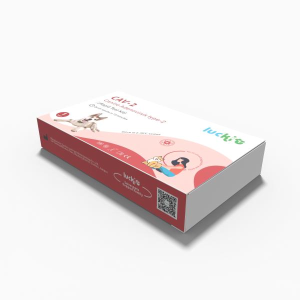5-15 Minutes Canineadenovirus type 2 CAV-2 PET DOG Test Kit Fast Reaction Rapid