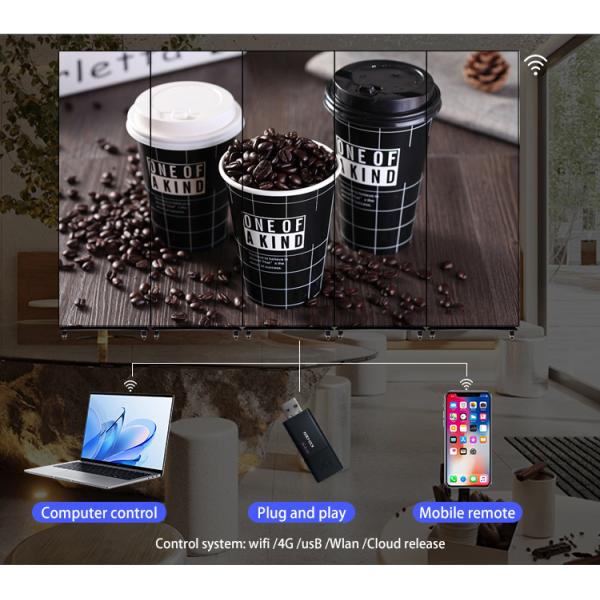 Indoor LED Poster Display P2 Portable Digital Advertising Display