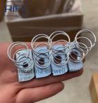 Silver Carbon Steel Unistrut Pring Nut With Customise Hole Size